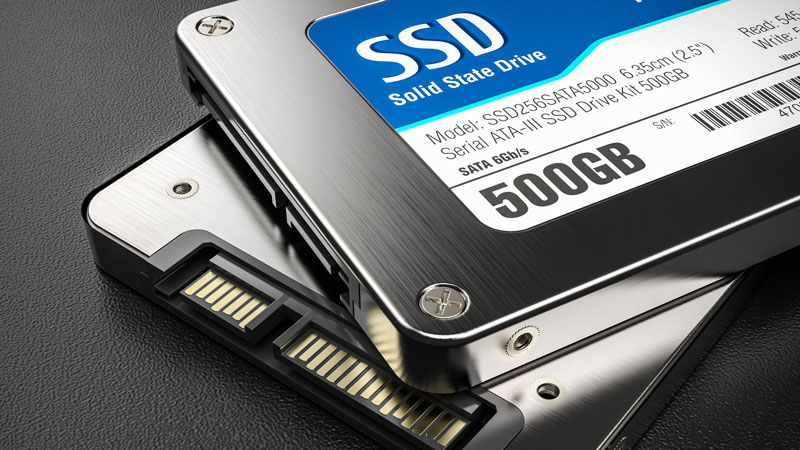 Solid State Disks are extremely fast hard drives