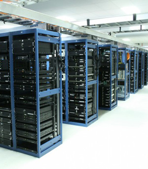 Interior of LiquidWeb's self-owned datacenter